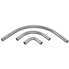 Отвод нержавеющий гнутый бесшовный приварной 15 градусов 12Х18Н12Т 12х3 мм ГОСТ 22793-83