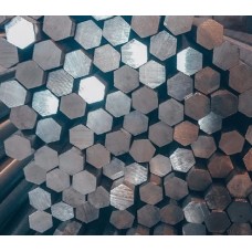 Шестигранник нержавеющий со специальной отделкой поверхности 30Х13 0,65 мм ТУ 14-1-3957-85